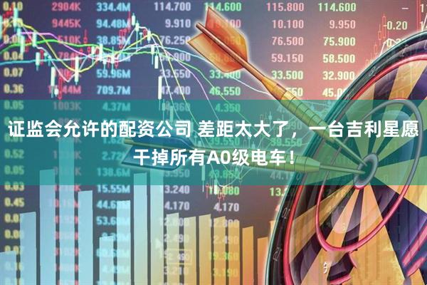 证监会允许的配资公司 差距太大了，一台吉利星愿干掉所有A0级电车！
